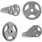 Greutate de 5 kg pentru haltere HAMMERTONE, pictată în nuanțe HAMMERTONE, destinată pentru antrenament de forță.