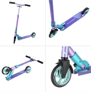 HD145 Abisal PURPLE-MINT SCOOTER NILS EXTREME