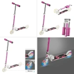 Scooter abisal roz Nils Extreme HD505 Pink, scurt și compact, destinat sporturilor de iarnă