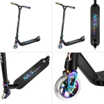 Cip superioara pentru scooter de stunt HS024 Abisal PRO STUNT SCOOTER NILS EXTREME, în culoare neagră, utilizat în sporturile extreme de stunt