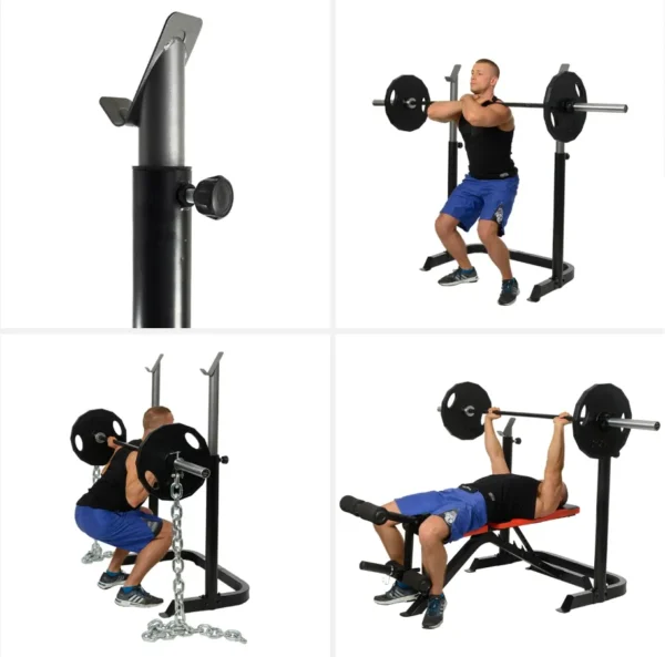 LS3859 Abisal BARBELL BENCH HMS