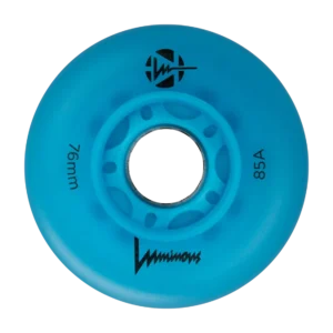 LUWL-LU76-BO-GW SEBA LUMINOUS - LED WHEELS - 76mm/85A - BLUE OCEAN GLOW - x4
