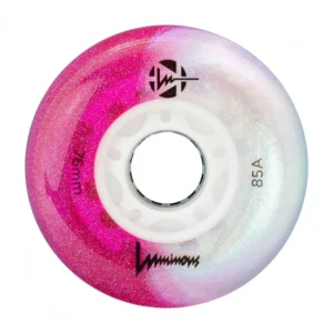 LUWL-LU76-CC-WH SEBA LUMINOUS - LED WHEELS - 76mm/85A - COTTON CANDY - x4