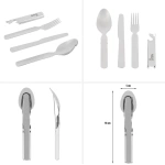 Set de instrumente de scufundare din oțel inoxidabil NC1712, compus din instrumente durabile pentru scufundări asistate și explorări subacvatice