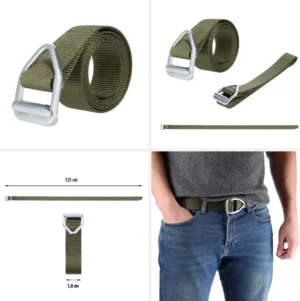 Curea tactică NC1728 Abisal de 125 cm verde, produs pentru echipament sportiv și de outdoor, prezentată ca thumbnail pe site-ul SportZone