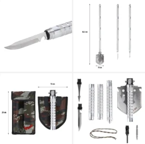 Bisectoare multifuncționale pentru sport și outdoor, de culoare neagră, de dimensiuni compacte în magazinul Sport Equipment Shop