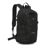 Rucsac tactic NC3905 Abisal COBRA 25 litri negru cu panouri MOLLE, buzunare laterale și curele de compresie din echipament sport, pentru echipamente militare sau outdoor
