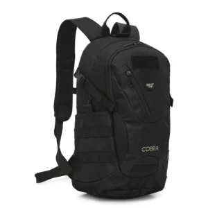 Rucsac tactic NC3905 Abisal COBRA 25 l – brand ABISAL, volum 25 l, negru, panouri MOLLE, buzunare laterale, curele de compresie.