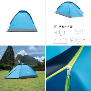 NC6033 Abisal  Camping Tent Blue Nightfall  NILS