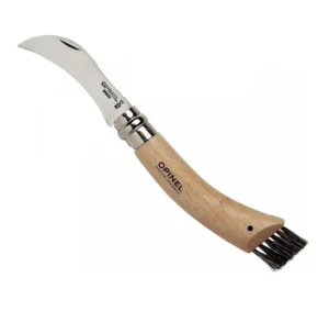 Нож O 001252 FOX Opinel Coltello Da Funghi, складной грибной нож с Virobloc™, сталь Sandvik 12C27, ручка бук, вес ~47 г