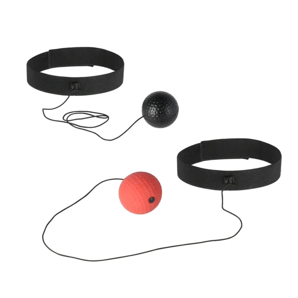 Набор для бокса PRB01 Abisal reflex ball – мяч на резинке, повязка, тренировка рефлекса и координации