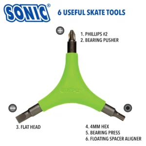 SON-TOOL-GR SEBA SONIC – GRIPZ TOOL – VERDE