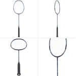 Rachetă de badminton Abisal TI SMASH 999 pentru performanță, în galerie de imagini.