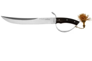 Viper Mathusalem Sabre VT4890PA, sabie somelier din oțel W.Nr. 1.4034, lamă satiniată ~335 mm, lungime totală ~470 mm, mâner din Rosewood, greutate ~490 g