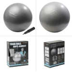 minge de gimnastică albă YB02 Abisal NOU 75CM pentru bărbați, produs de HMS, pentru exerciții sportive în sala de fitness