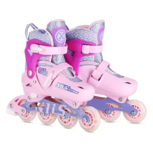 Роликовые Коньки NA13102 IN-LINE SKATES  FILO PINK SIZE M(34-37) NILS EXTREME