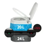 Портативный переносной туалет NC0023 PORTABLE TRAVEL TOILET 24 L NILS CAMP