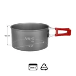 Туристический горшок NC17119 TOURIST POT NILS 1,4 L CAMP