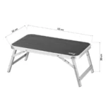 Туристический складной стол низкий NC3403 TOURIST FOLDING TABLE LOW 50x30x20 CM GREY NILS CAMP