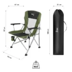 Туристический стул NC3701 TOURIST CHAIR GREEN NILS CAMP