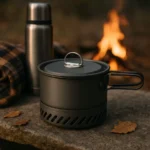 Походная кастрюля NC4203 TOURING POT WITH ALUMINUM HEAT SINK WITH LID 1000ML NILS CAMP