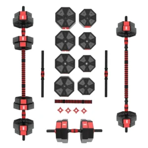 Штанга и гантели композитные SGC20  BARBELL AND DUMBBELLS COMPOSITE  20 KG HMS