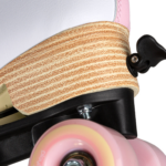 Роликовые коньки, Playlife, Classic Pale Rose 880329, 31-34 регулируемые по 4 размерам, колёса 54мм 80A, текстильный лайнер, розовые — изображение 9