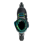 Role, Rollerblade, MICROBLADE XT, 36-40.5, 86B0751520NG02, NERO/VERDE PETROLIO - imagine 6