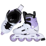 Детские роликовые коньки, Powerslide, Khaan Junior NXT 940701, 39-42 регулируемые по 4 размерам, колёса 85A, рама полипропилен, расширяемый лайнер EVA — изображение 4