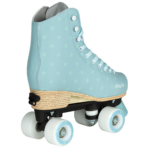 Роликовые коньки, Playlife, Classic Blue Sky 880328, 31-34 регулируемые на 4 размера, колёса 54мм 80A, интегрированный текстильный лайнер — изображение 3