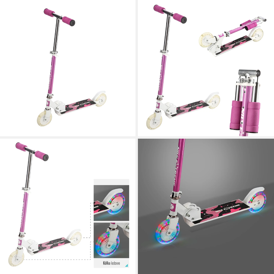 Wildmart product image HD505 Abisal PINK SCOOTER NILS EXTREME — изображение 1