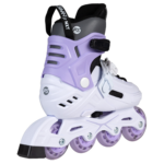 Детские роликовые коньки, Powerslide, Khaan Junior NXT 940701, 39-42 регулируемые по 4 размерам, колёса 85A, рама полипропилен, расширяемый лайнер EVA — изображение 3