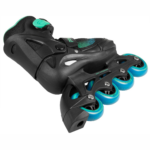 Роликовые коньки для фитнеса, Playlife, Joker Blue Sky Combo 880327, 31-34 регулируемые 4 размера, колёса 82A, рама PP, лайнер EVA  – rollerskates only — изображение 3