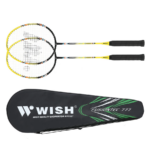 Set Badminton 777k Abisal FUSIONTEC 777K BADMINTON ROCKET SET WISH