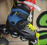 Ролики RB 110 4WD, 07061300S25, size 35, Black + Blue — изображение 2