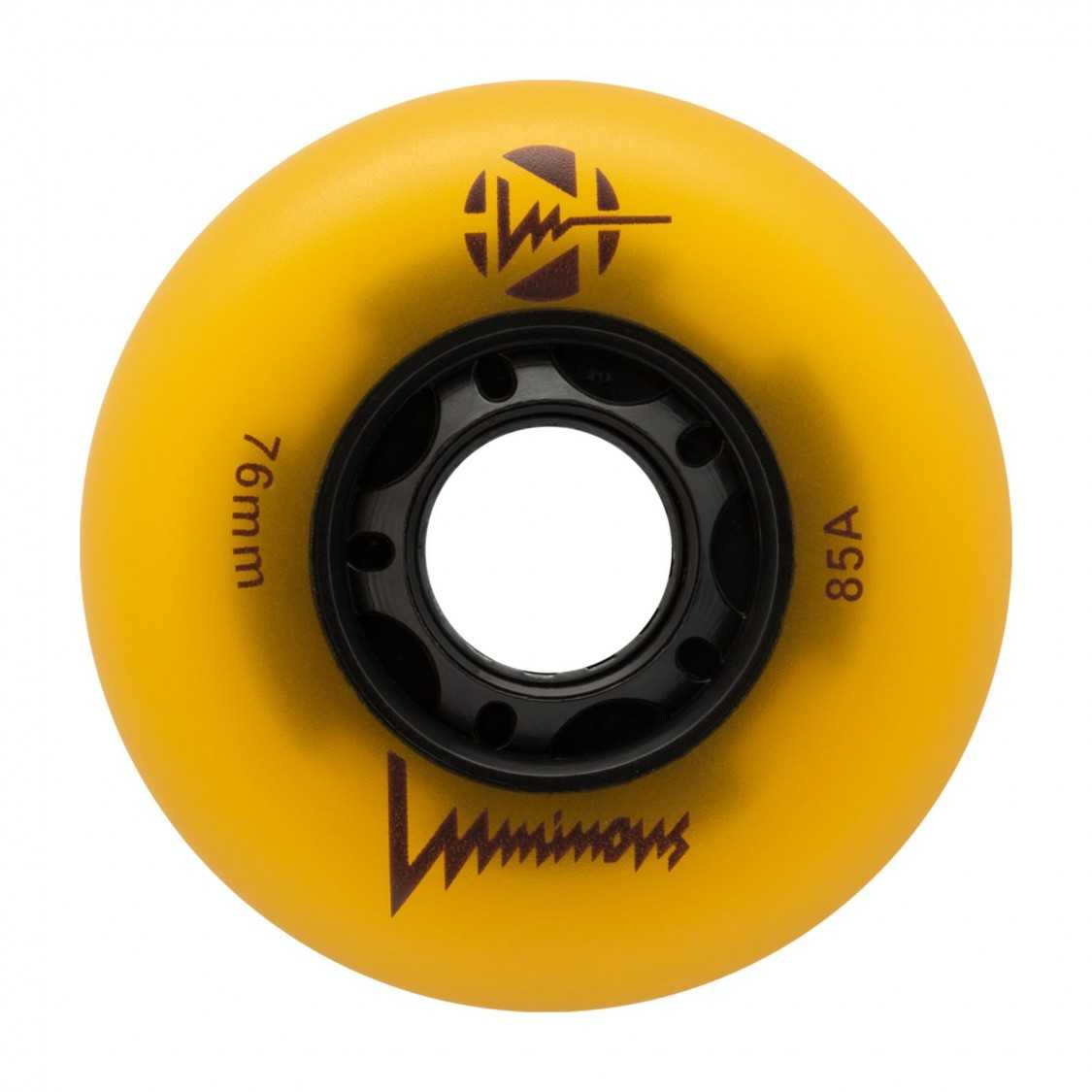 Wildmart product image LUWL-LU76-SR-GW SEBA LUMINOUS - LED WHEELS - SUNRAY GLOW - 76mm/85A - x4 — изображение 1