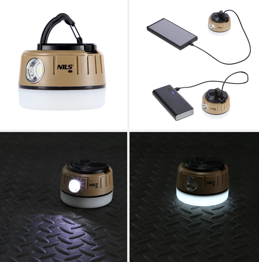 Wildmart product image NC0005 Abisal CAMPING LAMP 500 LM NILS — изображение 1