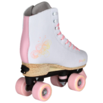 Роликовые коньки, Playlife, Classic Pale Rose 880329, 31-34 регулируемые по 4 размерам, колёса 54мм 80A, текстильный лайнер, розовые — изображение 3