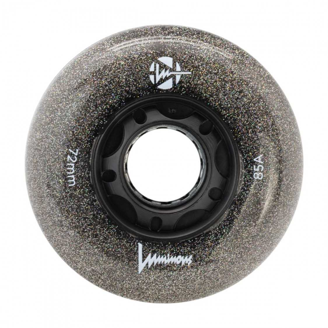 Wildmart product image LUWL-LU72-NS-BK SEBA LUMINOUS - LED WHEELS - 72mm/85A - NIGHT SKY - x4 — изображение 1