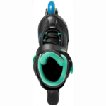 Роликовые коньки для фитнеса, Playlife, Joker Blue Sky Combo 880327, 31-34 регулируемые 4 размера, колёса 82A, рама PP, лайнер EVA  – rollerskates only — изображение 4