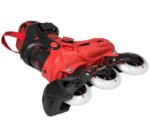 Роликовые коньки POWERSLIDE PHUZION KIDS SKATES Universe red, Hardboot 33-36 — изображение 3