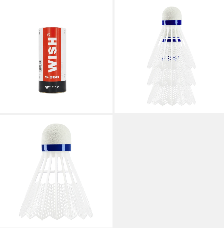 Wildmart product image Produse de badminton S-360 Abisal, model NYLON (3), NILS, SKU: S-360, cod model: 808489 - imagine 1
