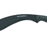 Кукри‑мачете Gurkha 660 FOX Gurkha Kukri, фиксированное кукри‑мачете из нержавеющей стали 440A (HRC 55–57) с черным покрытием PTFE‑Idroglider, длина клинка ~320 мм, общая длина ~470 мм, рукоять FRN Nylon с резиновым покрытием, вес ~875 г