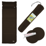 Saltea Autogonflabilă NC4001 Abisal BLACK SELF-INFLATING MAT NILS CAMP