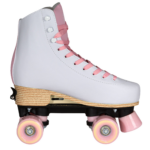 Роликовые коньки, Playlife, Classic Pale Rose 880329, 31-34 регулируемые по 4 размерам, колёса 54мм 80A, текстильный лайнер, розовые — изображение 6