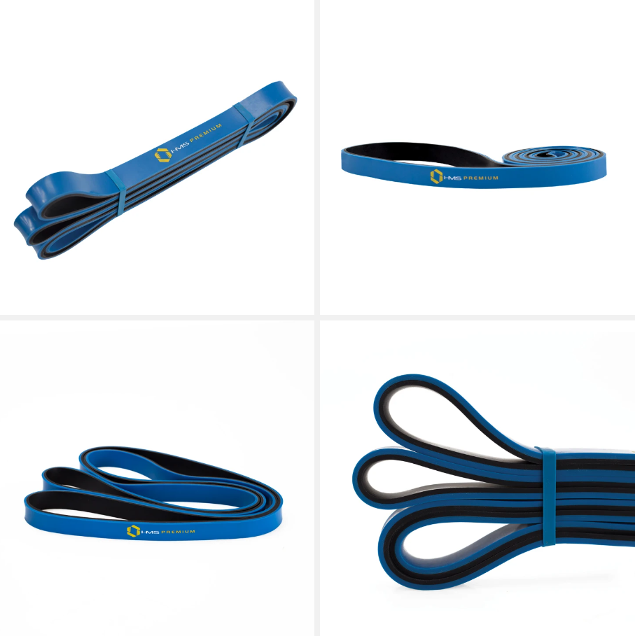 Wildmart product image Эспандер 9-22,5 kg GU06 Abisal Band HMS ( blue-black) — изображение 1
